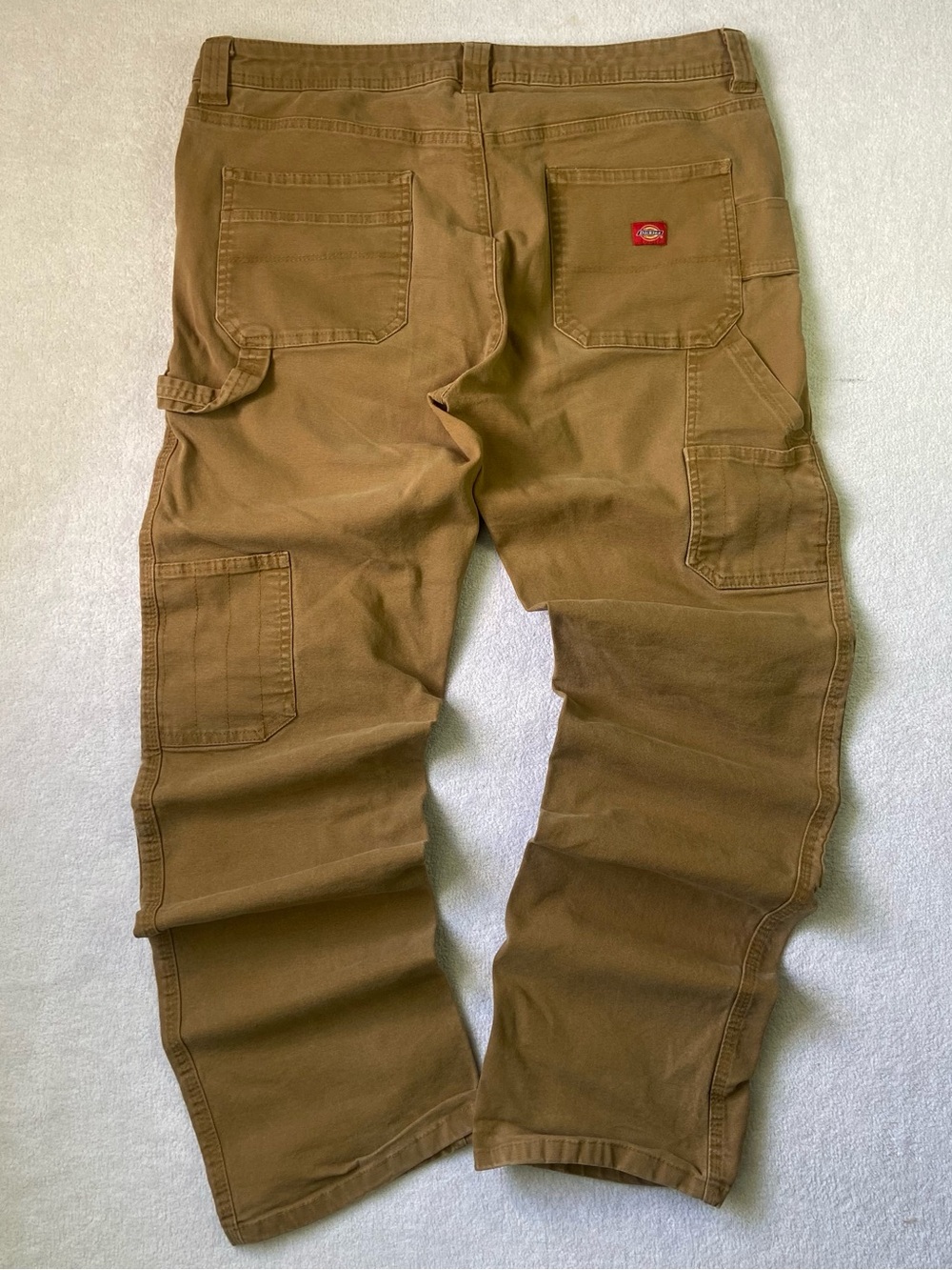 Dickies Brown Duck Canvas Double Knee Workwear Pants Skater Gorpcore